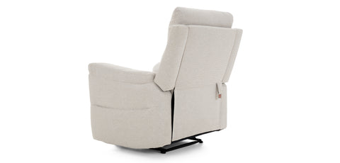 Dimos Sofa One Seater Manual Recliner Cream - RR5643AF51D