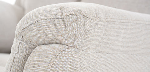 Dimos Sofa One Seater Manual Recliner Cream - RR5643AF51D