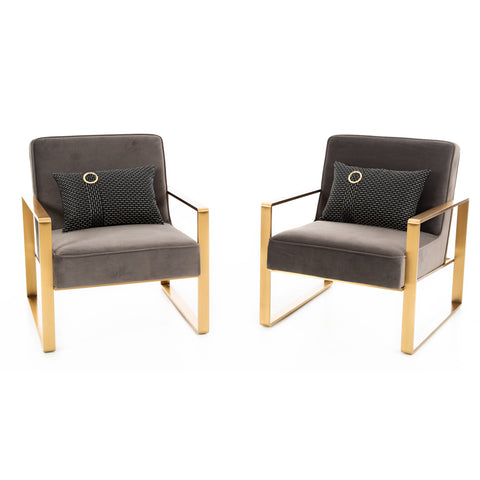 Dimos Sofa Chair GRAY - YM-S7065