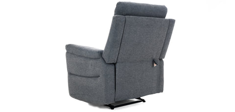 Dimos Sofa One Seater Manual Recliner Grey - RR5643AF51D