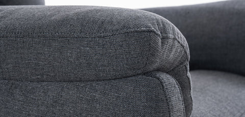 Dimos Sofa One Seater Manual Recliner Grey - RR5643AF51D