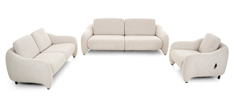 Dioms Sofa One Seater Pearl - 2136