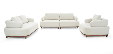 كنب كرسي لون أبيض - 2313