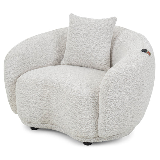 Dimos Sofa Chair White - MK-9061 4028