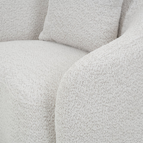 Dimos Sofa Chair White - MK-9061