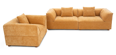 Dimos Sofa One Seater Yellow - JN2521-1S