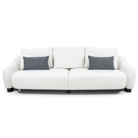 Dimos Sofa Four Seater White - C81 4028