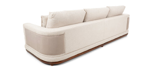 Dimos Sofa Four Seater Beige - C83