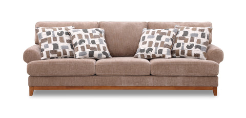 Dimos Sofa Four Seater BROWN - SS5568BF