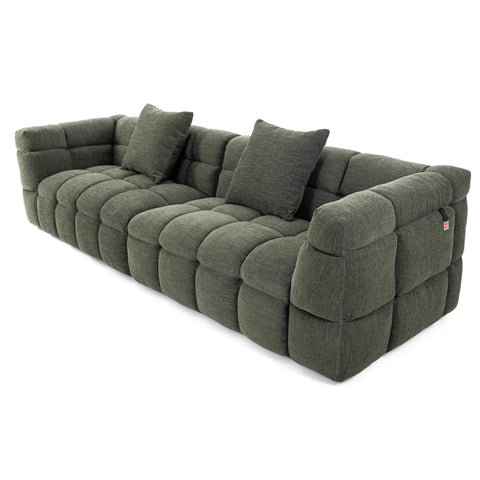 Dimos Sofa Four Seater Green - HY-9222C