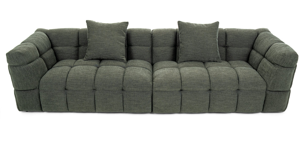 Dimos Sofa Four Seater Green - HY-9222C