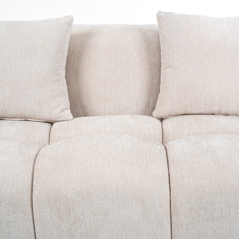Dimos Sofa Two Seater Beige - MK-9092