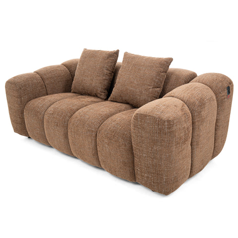 Dimos Sofa Two Seater Brown - HY-9286