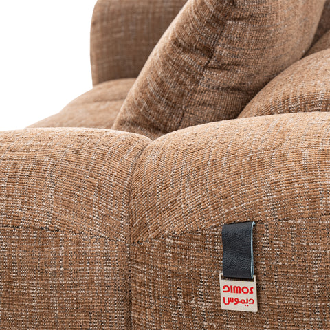 Dimos Sofa Two Seater Brown - HY-9286