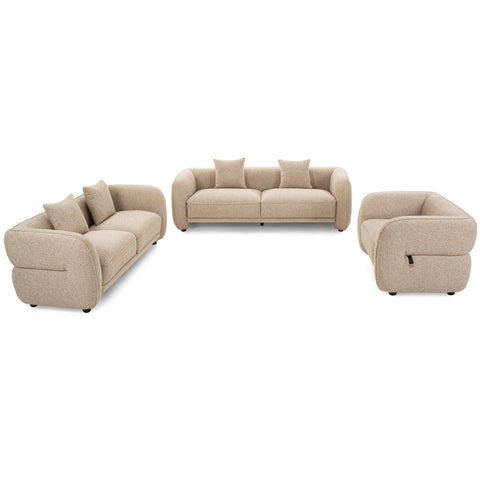 Dioms Sofa Two Seater Brown - 2140