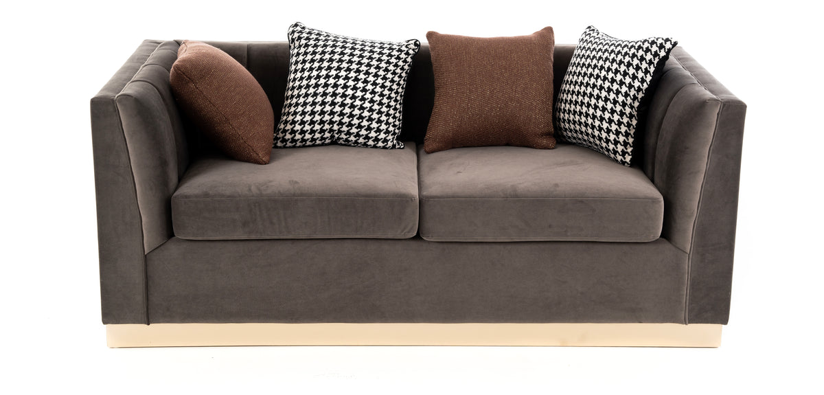 Dimos Sofa Two Seater GRAY - YM-S7065