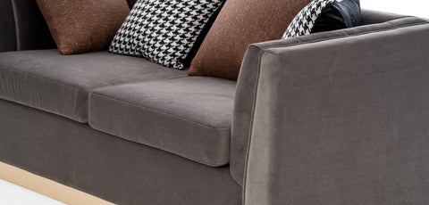 Dimos Sofa Two Seater GRAY - YM-S7065