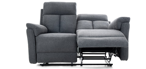 Dimos Sofa Two Seater Manual Recliner Grey - RR5643AF52DM