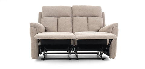 Dimos Sofa Two Seater Manual Recliner WHEAT - RR5643AF52DM