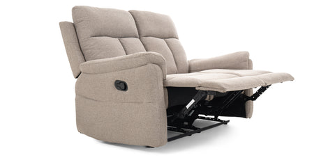 Dimos Sofa Two Seater Manual Recliner WHEAT - RR5643AF52DM