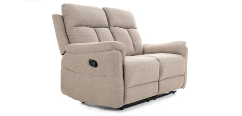 Dimos Sofa Two Seater Manual Recliner WHEAT - RR5643AF52DM