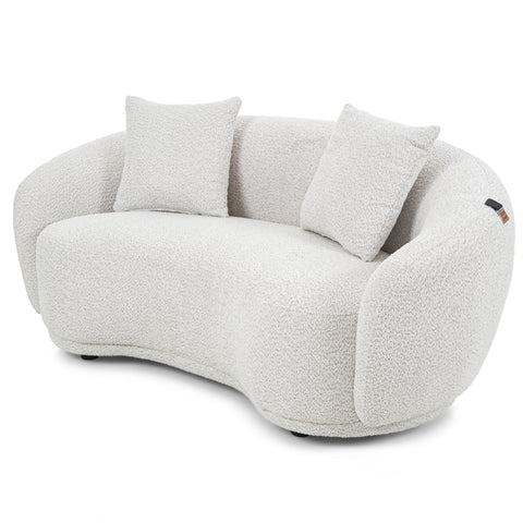 Dimos Sofa Two Seater White  - MK-9061