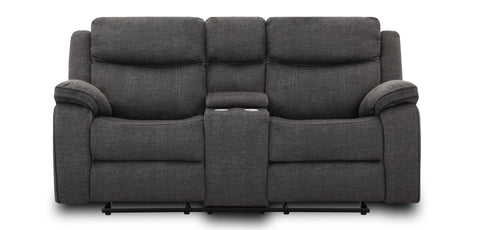 Dimos Sofa Two Seater Recliner W/Manual Function Grey - RR5482BF