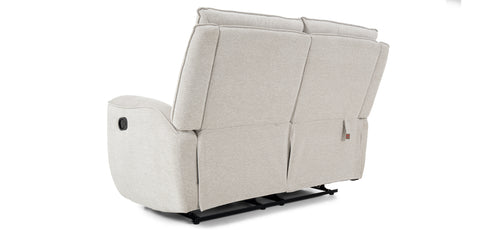 Sofa Two Seater with Manual Function WHITE CH02 - RR5602AF