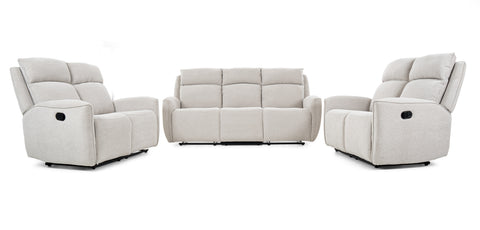 Sofa Two Seater with Manual Function WHITE CH02 - RR5602AF