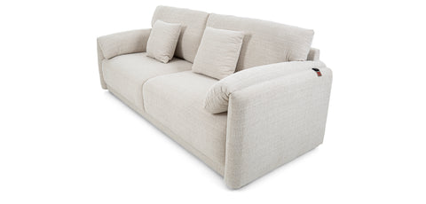 كنب ثلاثي المقاعد لون بيج - MK-6202