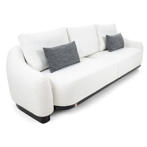 Dimos Sofa Four Seater White - C81