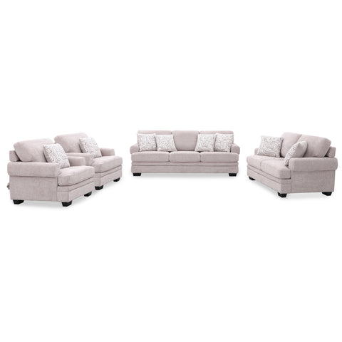 Dimos Sofa Three Seater Beige - SS5603AF