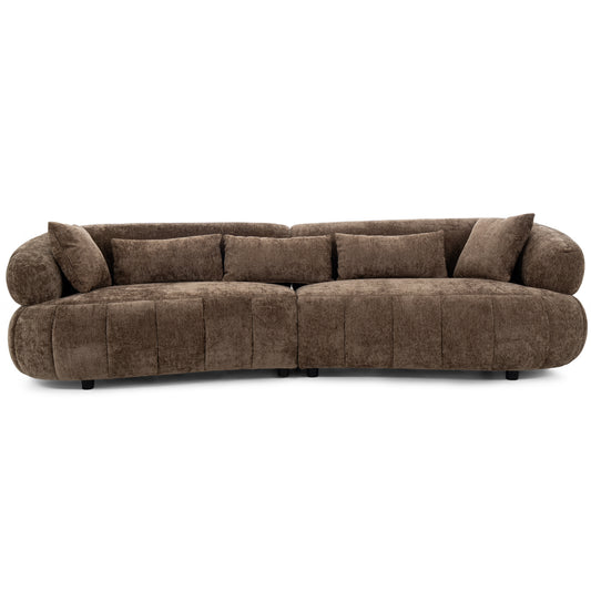 كنبة ديموس بثلاث مقاعد بني - DS1120-3D 4028