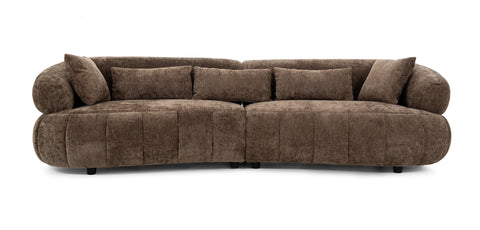 Dimos Sofa Three Seater BROWN - DS1120-3D