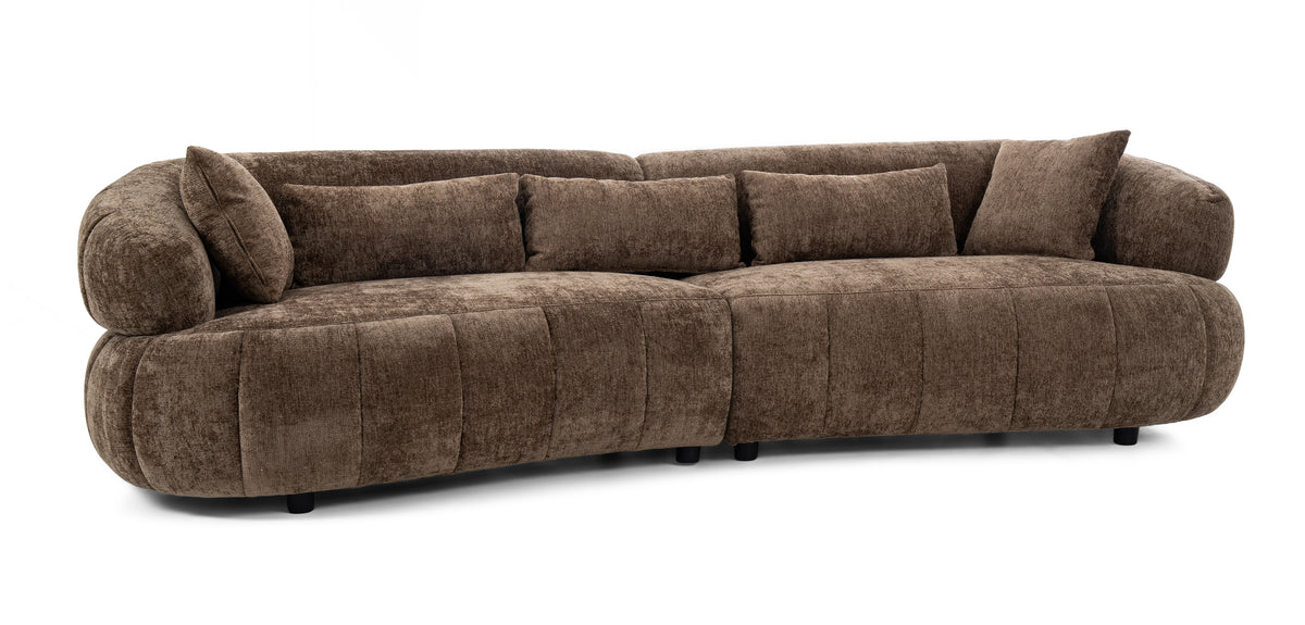 Dimos Sofa Three Seater BROWN - DS1120-3D