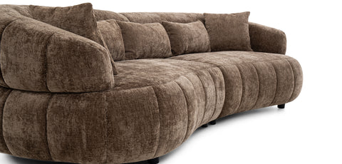 Dimos Sofa Three Seater BROWN - DS1120-3D