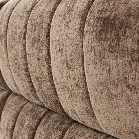 كنبة ديموس بثلاث مقاعد بني - DS1120-3D