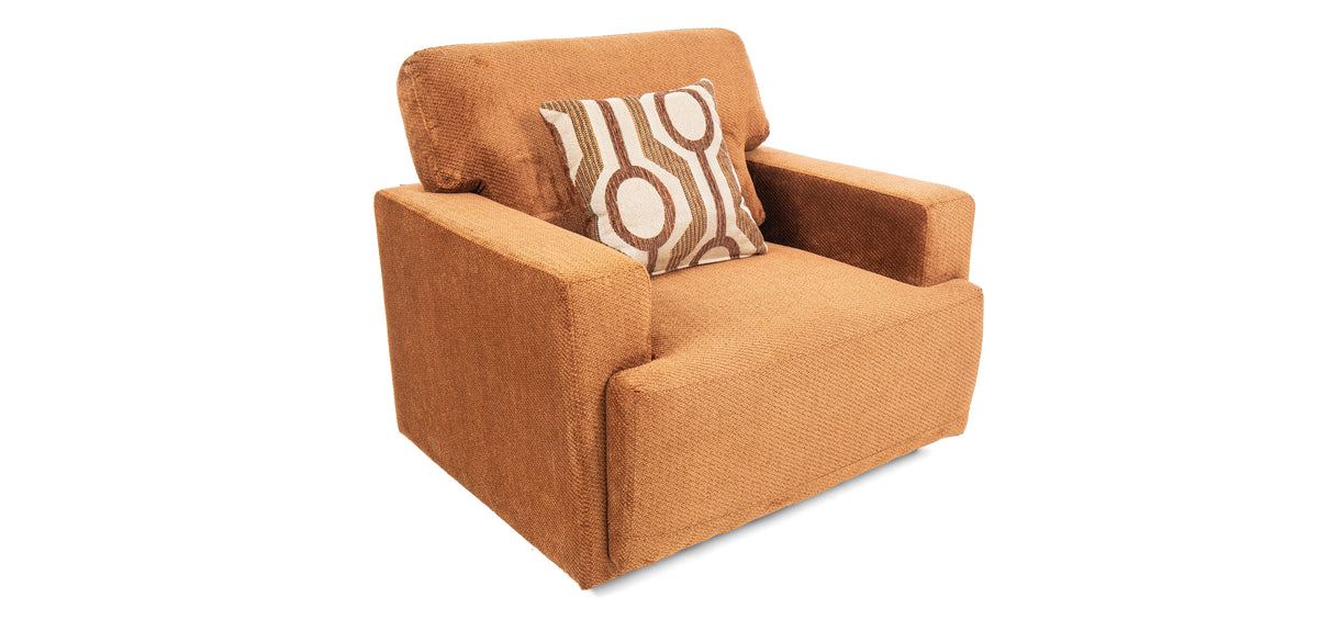 كنب كرسي لون بني - S3217A61