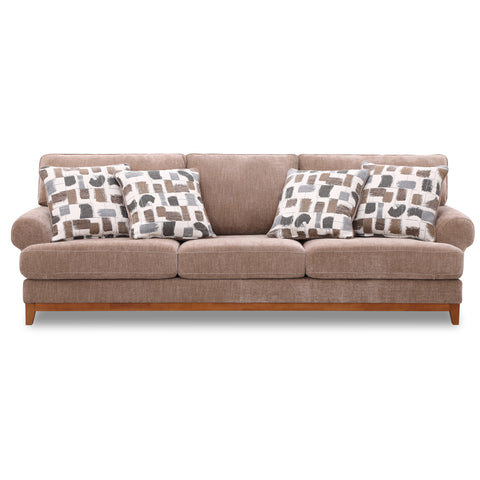 Dimos Sofa Four Seater BROWN - SS5568BF