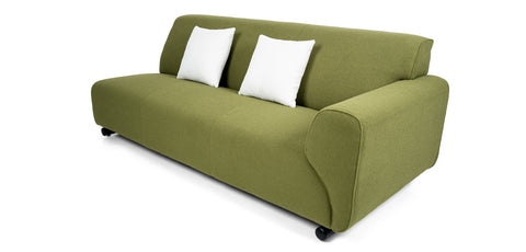Dimos Curved Sectional Sofa Set Green - WKY726