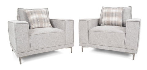 كنب كرسي لون رمادي - SF172A