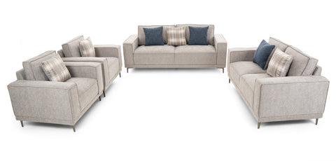 كنب ثنائي المقاعد لون رمادي - SF172A