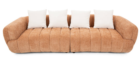 Dimos Sofa Four Seater Orange - HY-9285