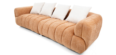 Dimos Sofa Four Seater Orange - HY-9285