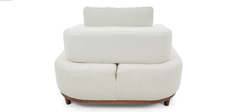 كنب كرسي لون أبيض - 2313