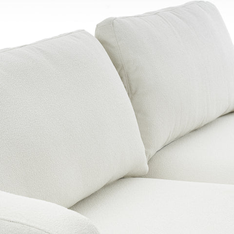 Dimos Sofa Three Seater White - 2313