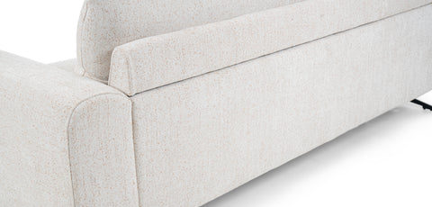 كنب ثلاثي المقاعد ابيض - MK-3188