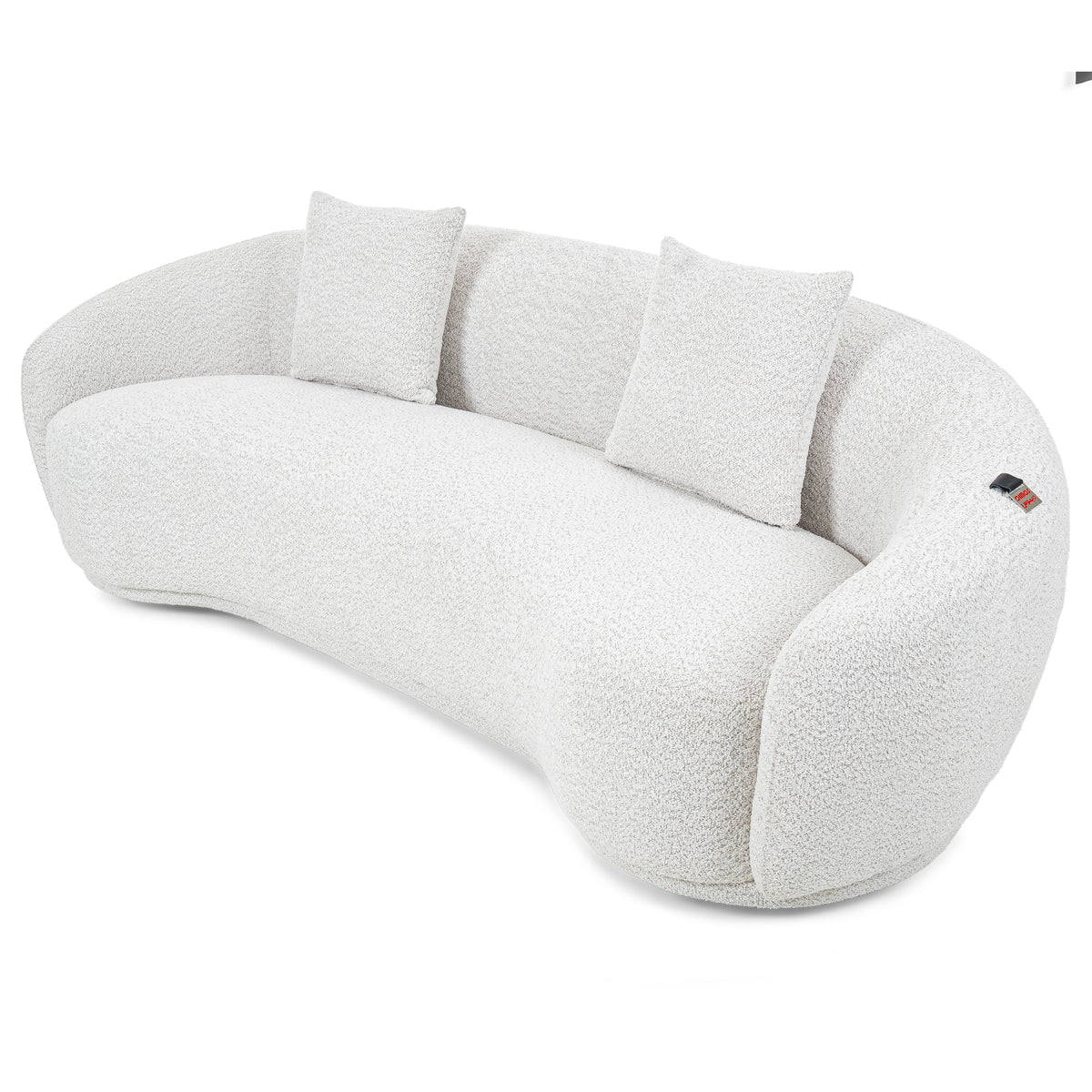 Dimos Sofa Three Seater White - MK-9061