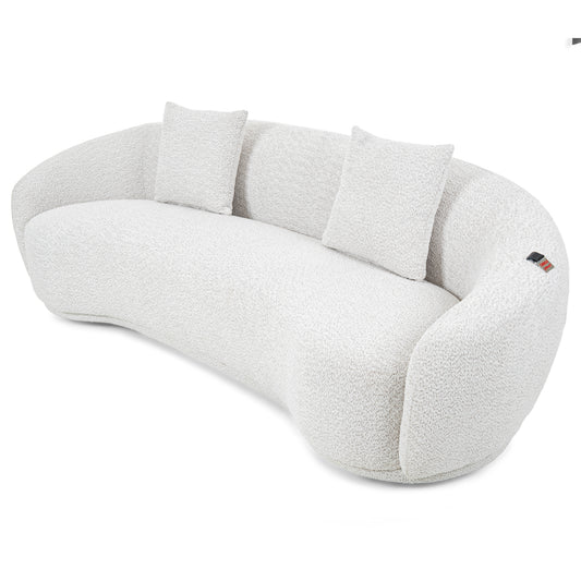 Dimos Sofa Three Seater White - MK-9061 4028