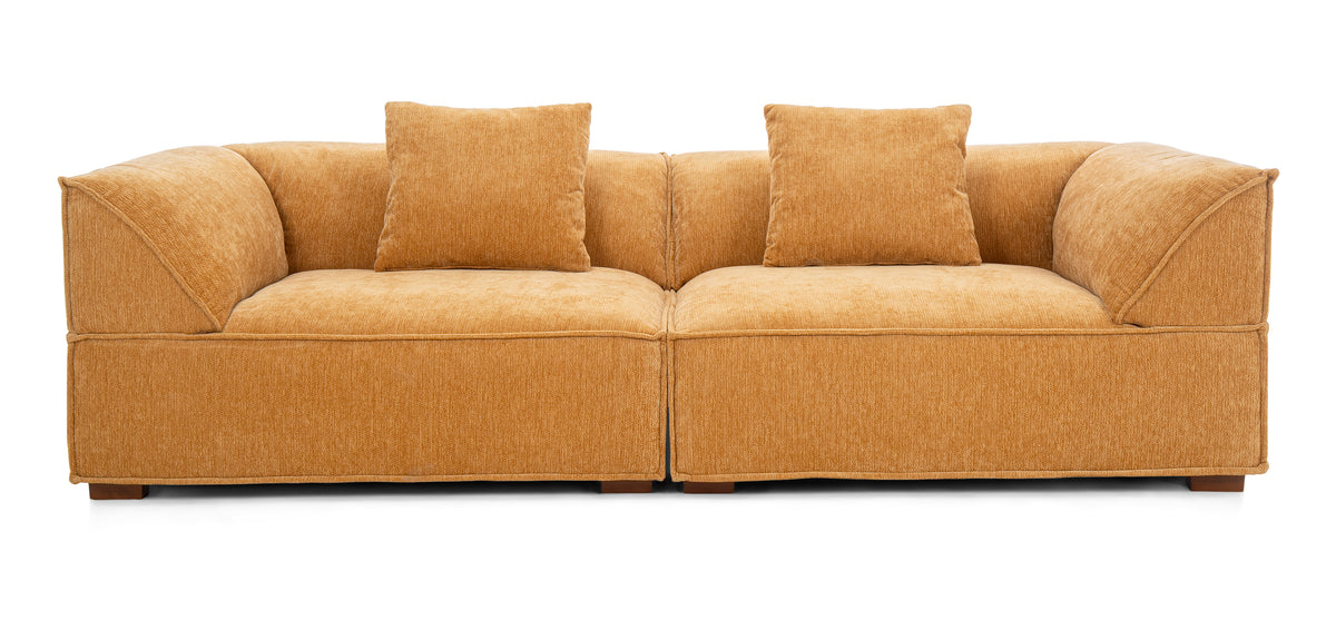 Dimos Sofa Three Seater Yellow - JN2521-3S